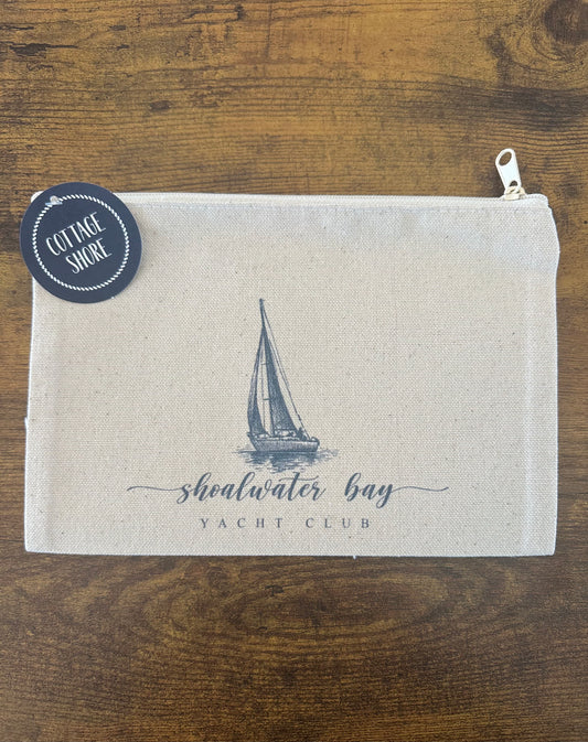 Shoalwater Bay Yacht Club Zipper Pouch