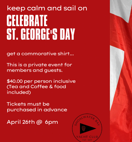 Celebrate St. George's Day (✅ Open to Members & Their Friends!)